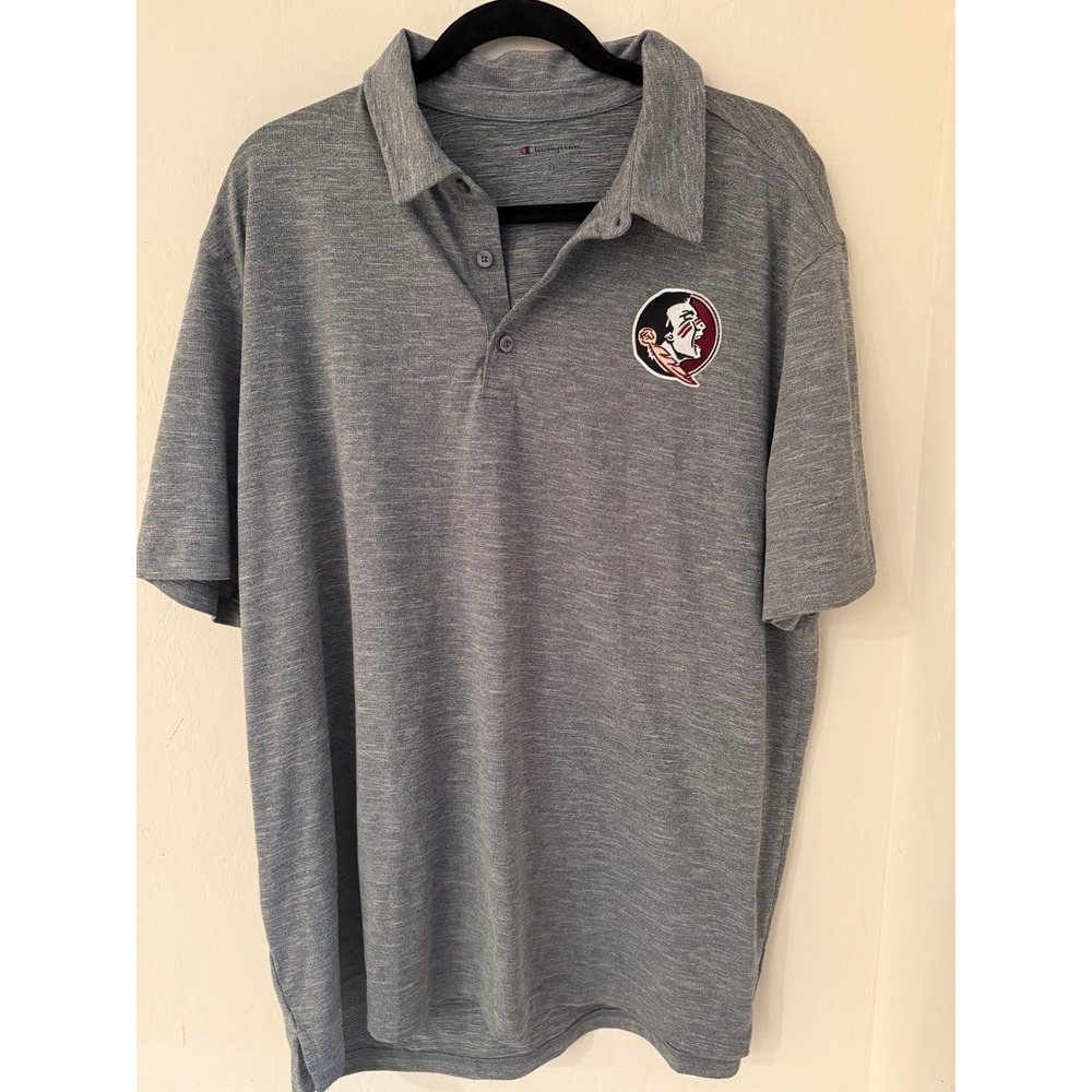 Florida State Seminoles FSU Men's Champion Polo Shirt Size 2XL NWOT